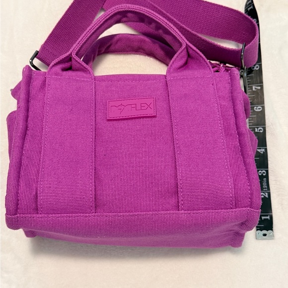 POPFLEX BABY SLOANE tote ROYAL ORCHID EUC Purple Crossbody Bag - Picture 5 of 8